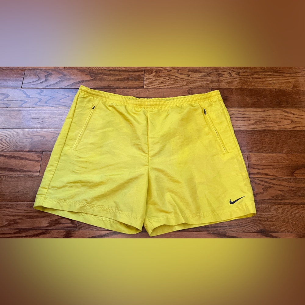 Vintage 90’s Nike Shorts Lined Drawstring Unisex Sz XL 16/18